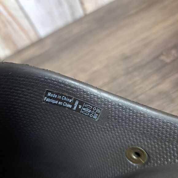 Crocs Sarah Clog Dual Comfort Slip On Mules Women's Sz 8 Brown - Picture 9 of 9